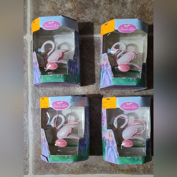2003 Barbie Swan lake Christmas ornaments - Picture 3 of 7